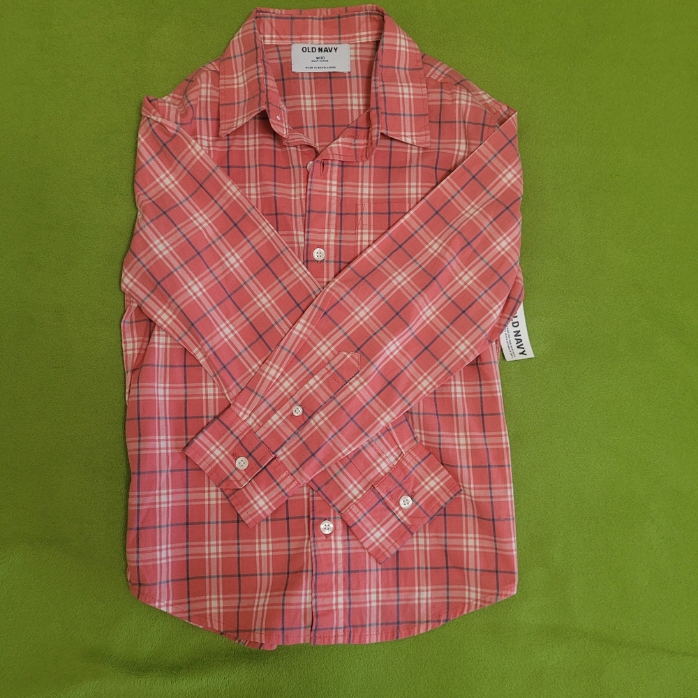 Old Navy boys dress shirt medium size 8